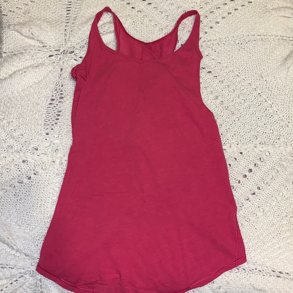 Bring pink lulu tank